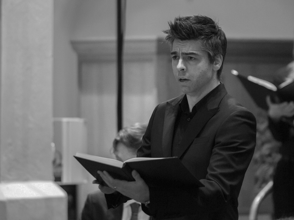 Evangelist in de Mattheus Passion van JS Bach